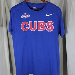 The Nike Tee 2016 MLB Chicago Cubs World Series Champions T-Shirt - Size L